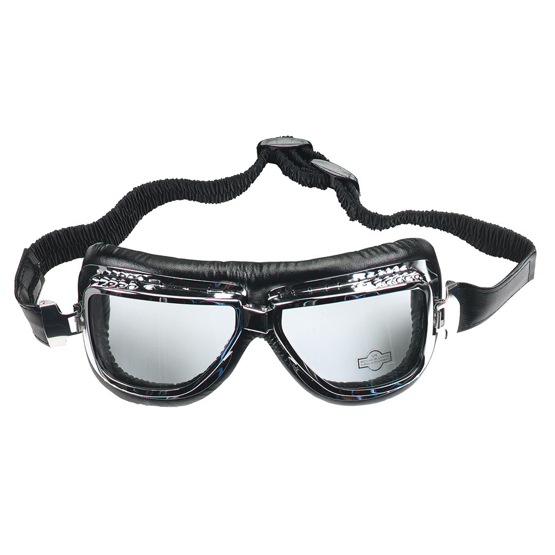 Booster Flying Tiger Ochelari de motocicletă Chrome Figura 1