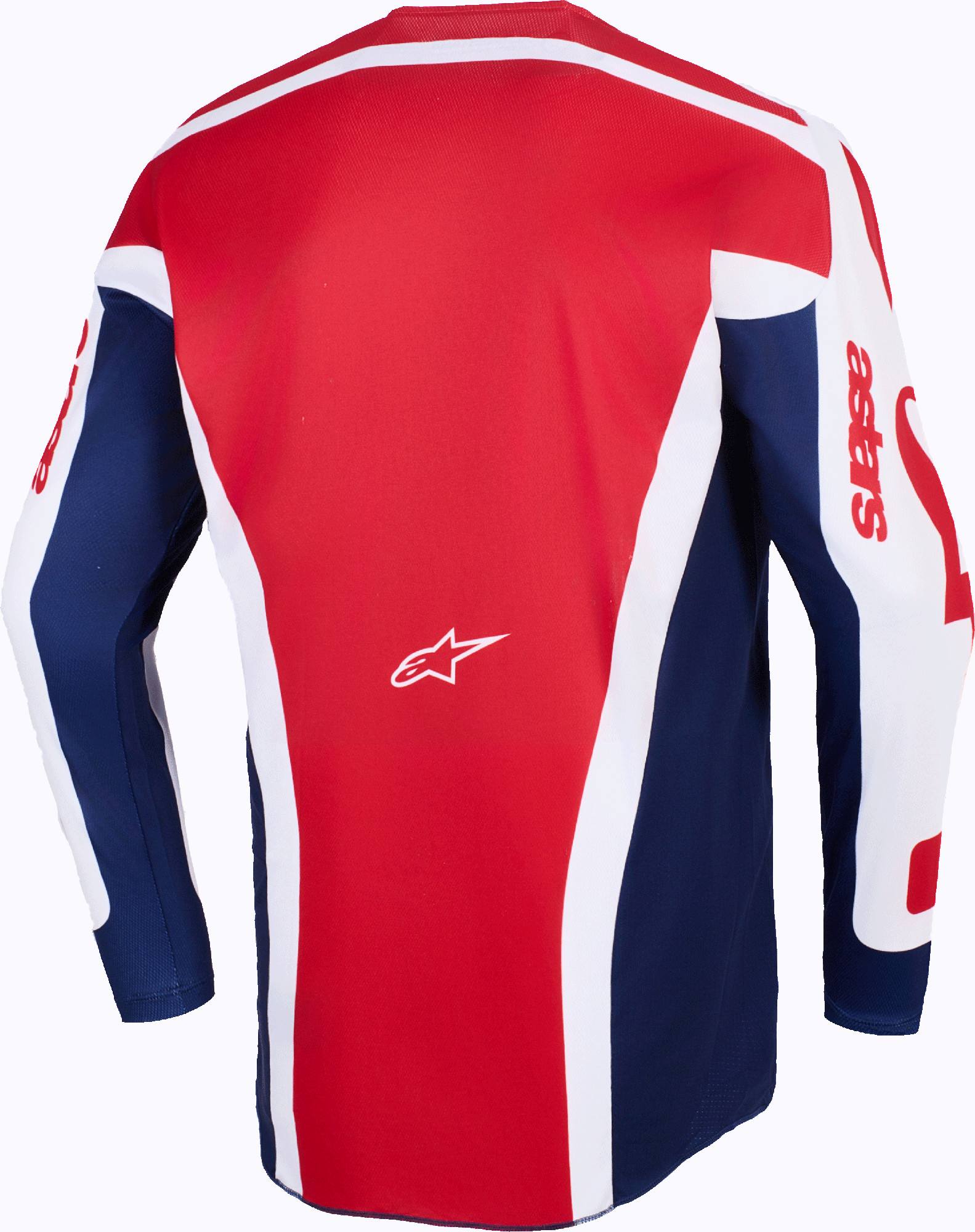 Alpinestars Racer Riway Motocross Jersey weiß/blau S Abbildung 2