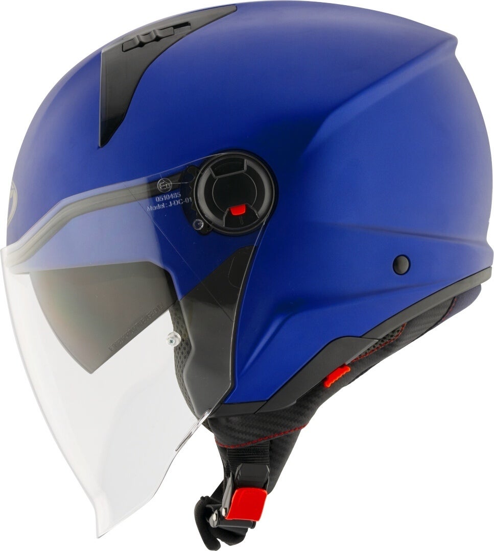 KYT D-City Plain Casco Jet Blu opaco S (55/56) Figura 2