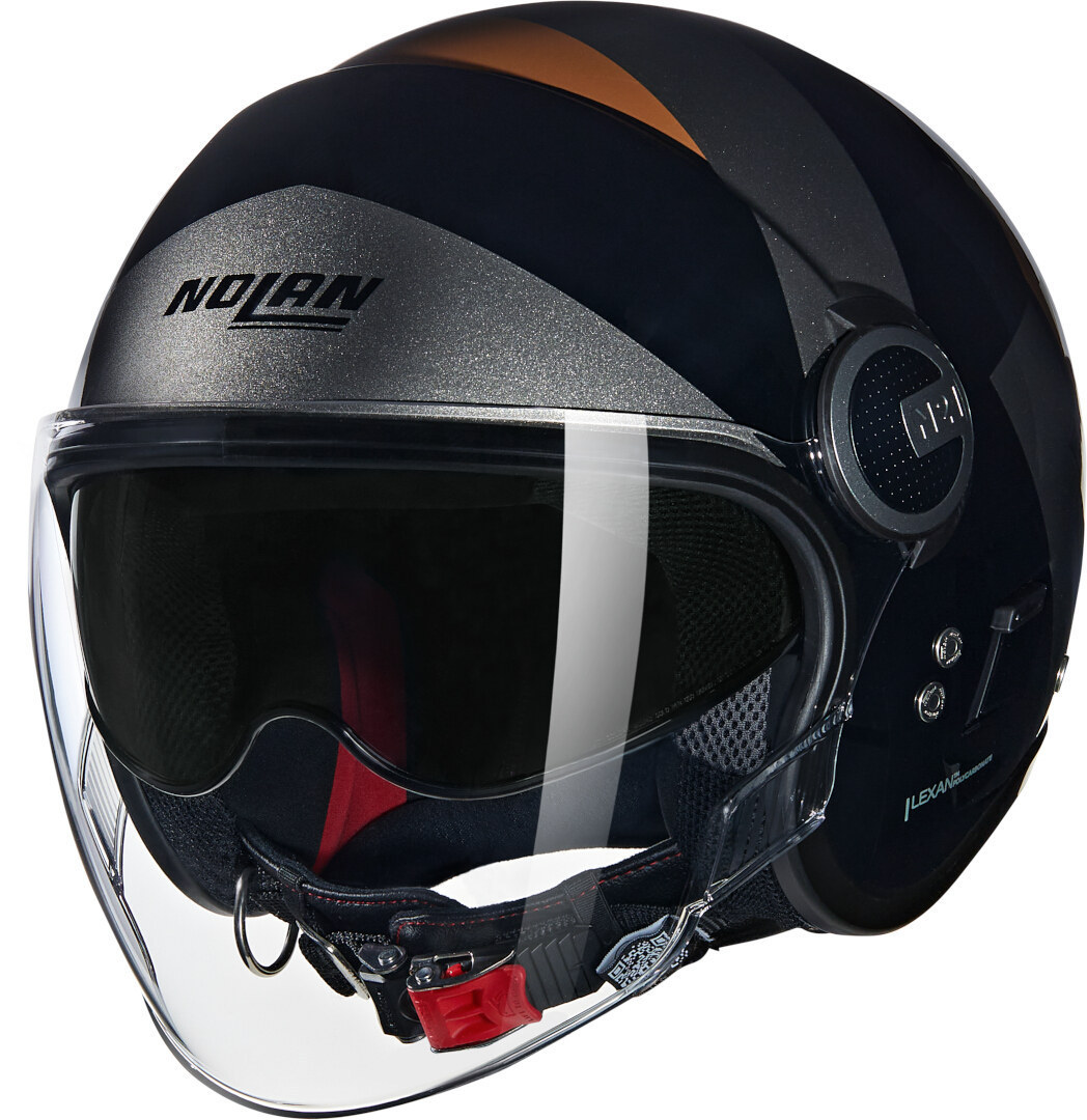 Nolan N21 Visor 06 Tangente Cască cu reacție Maro/Negru/Gri XXS (54) Figura 1