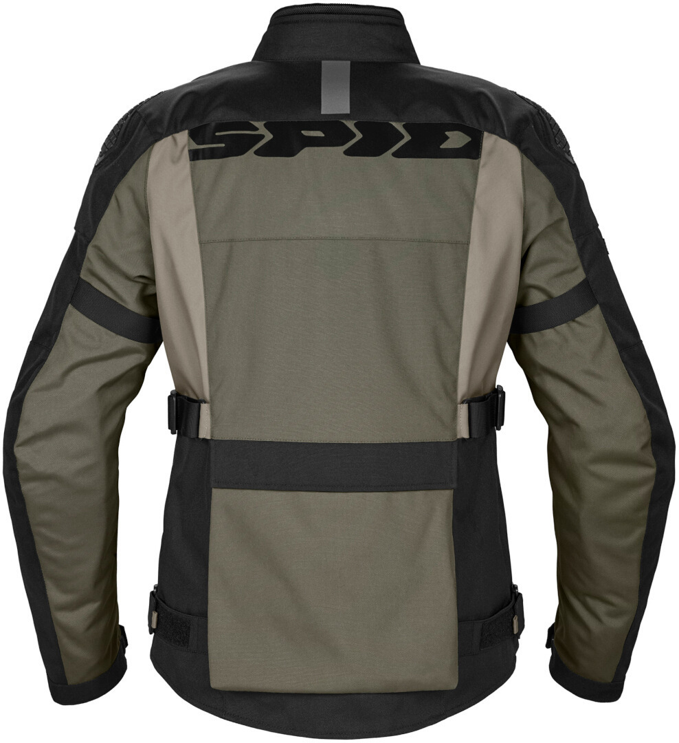 Spidi RW H2Out Motorcycle Textile Jacket black/olive L Figure 2