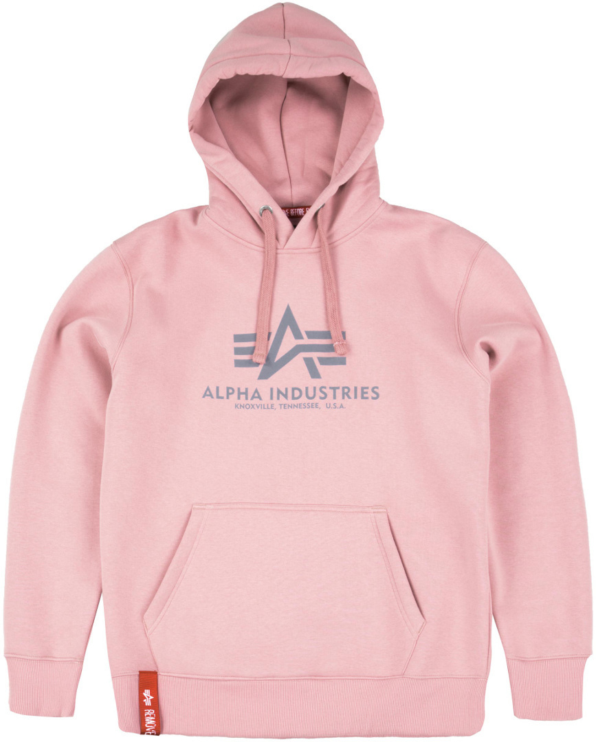 Alpha Industries Basic Sudadera con capucha rosa M Figura 1