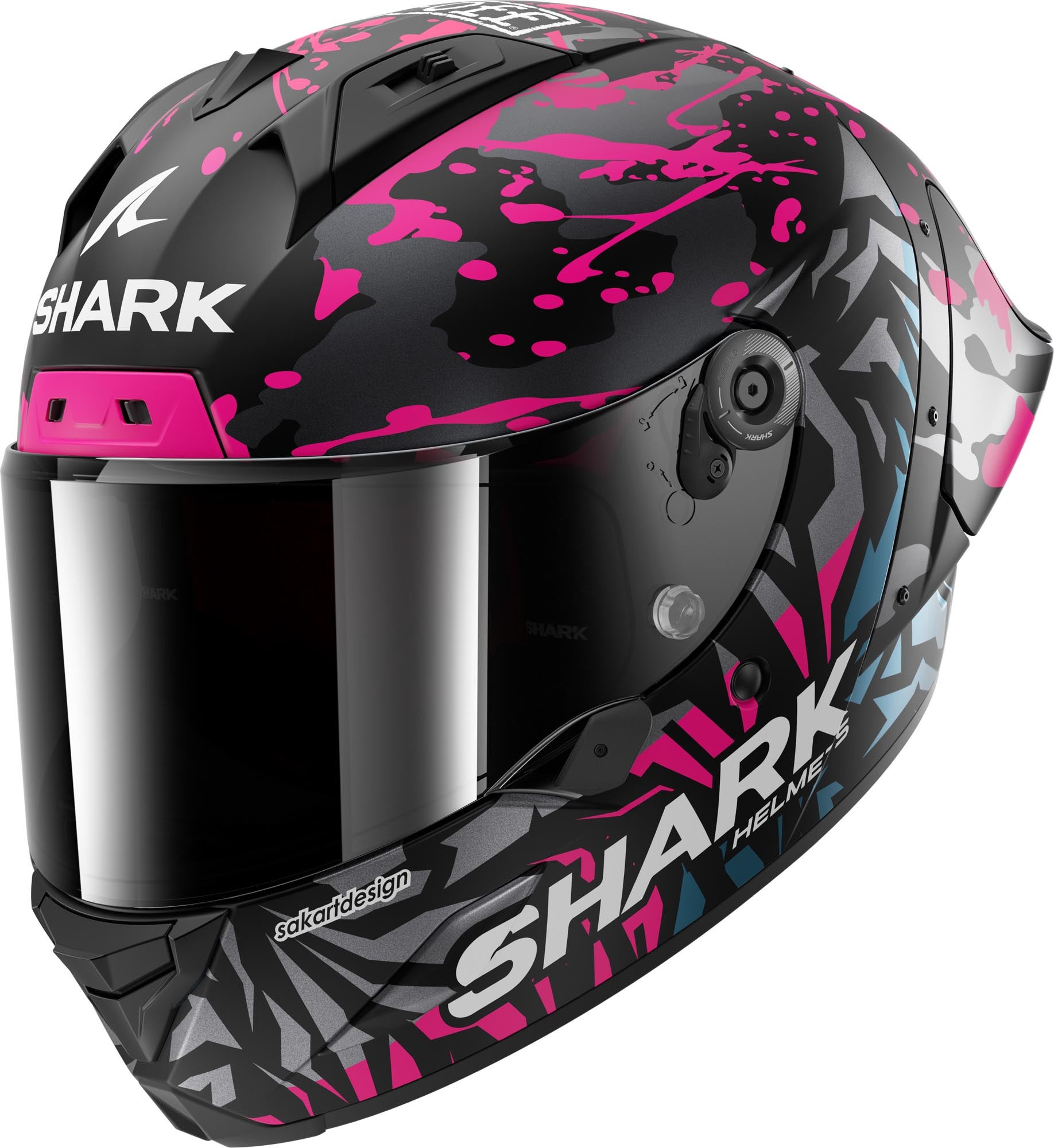 Shark Aeron GP FIM 2 Replica Redding Carbon Cască XS (53/54) Figura 1