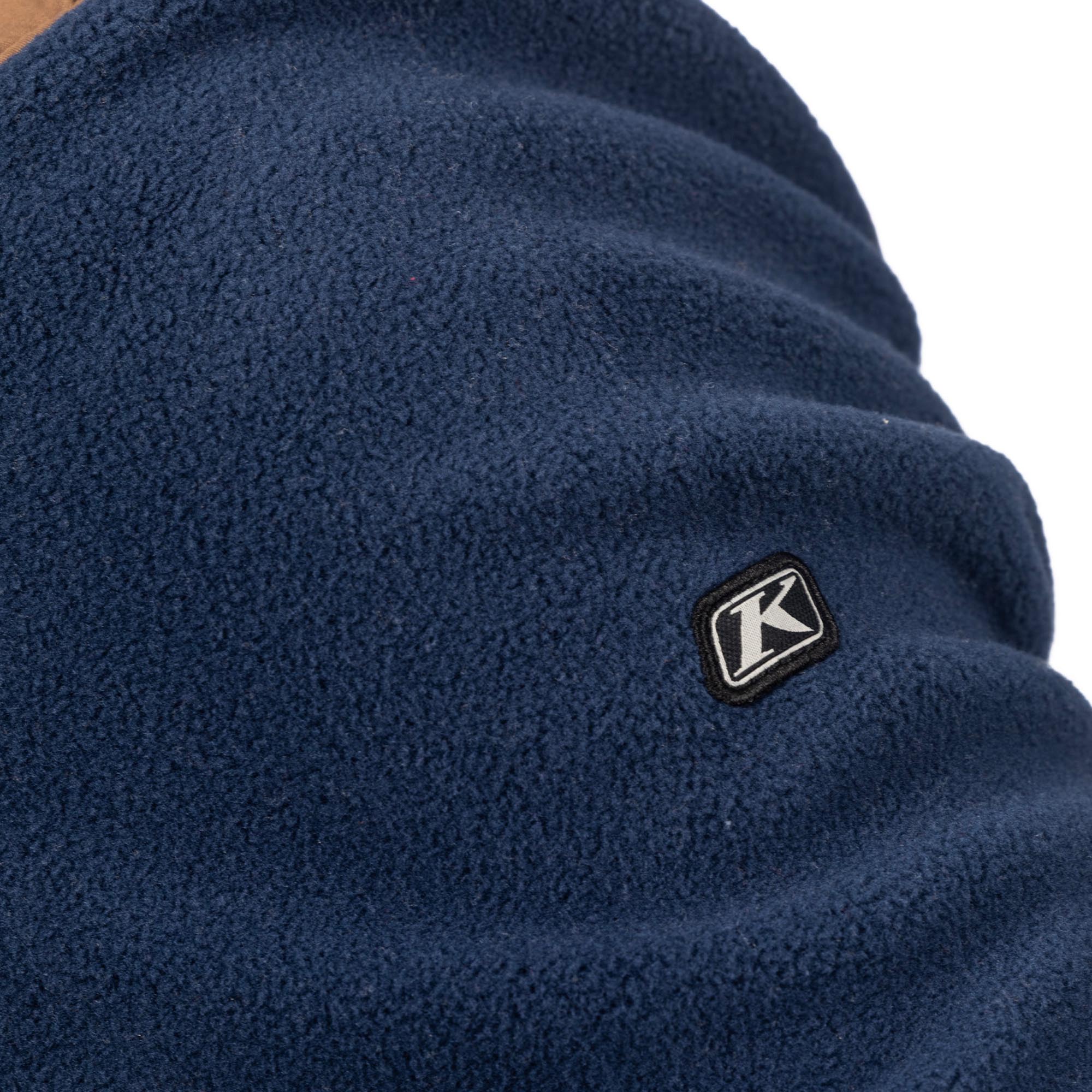 Klim Teton Crest Fleecová bunda modro/hnědá 3XL Obrázek 5
