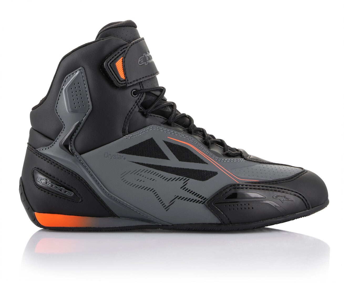Alpinestars Faster-3 DryStar Motorcykel sko sort/grå 7,5 (40) Figur 5