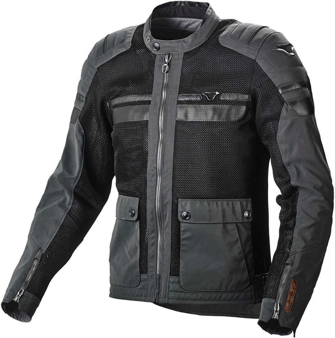 Macna Fluent NightEye Motorcycle Textile Jacket XXL Figure 1