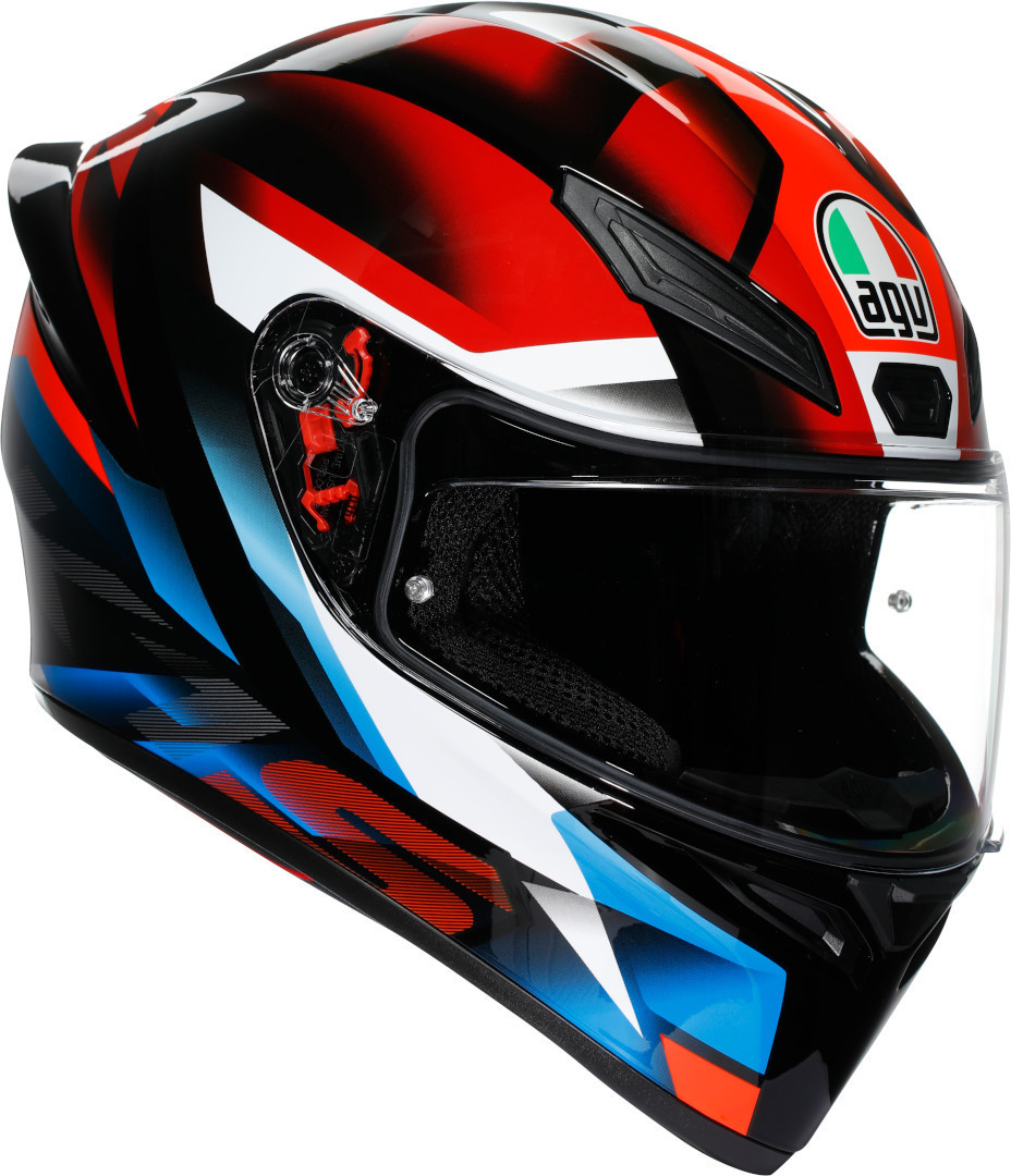AGV K1 S Fastlap 2.0 Helmet black/red/blue S (55/56) Figure 1