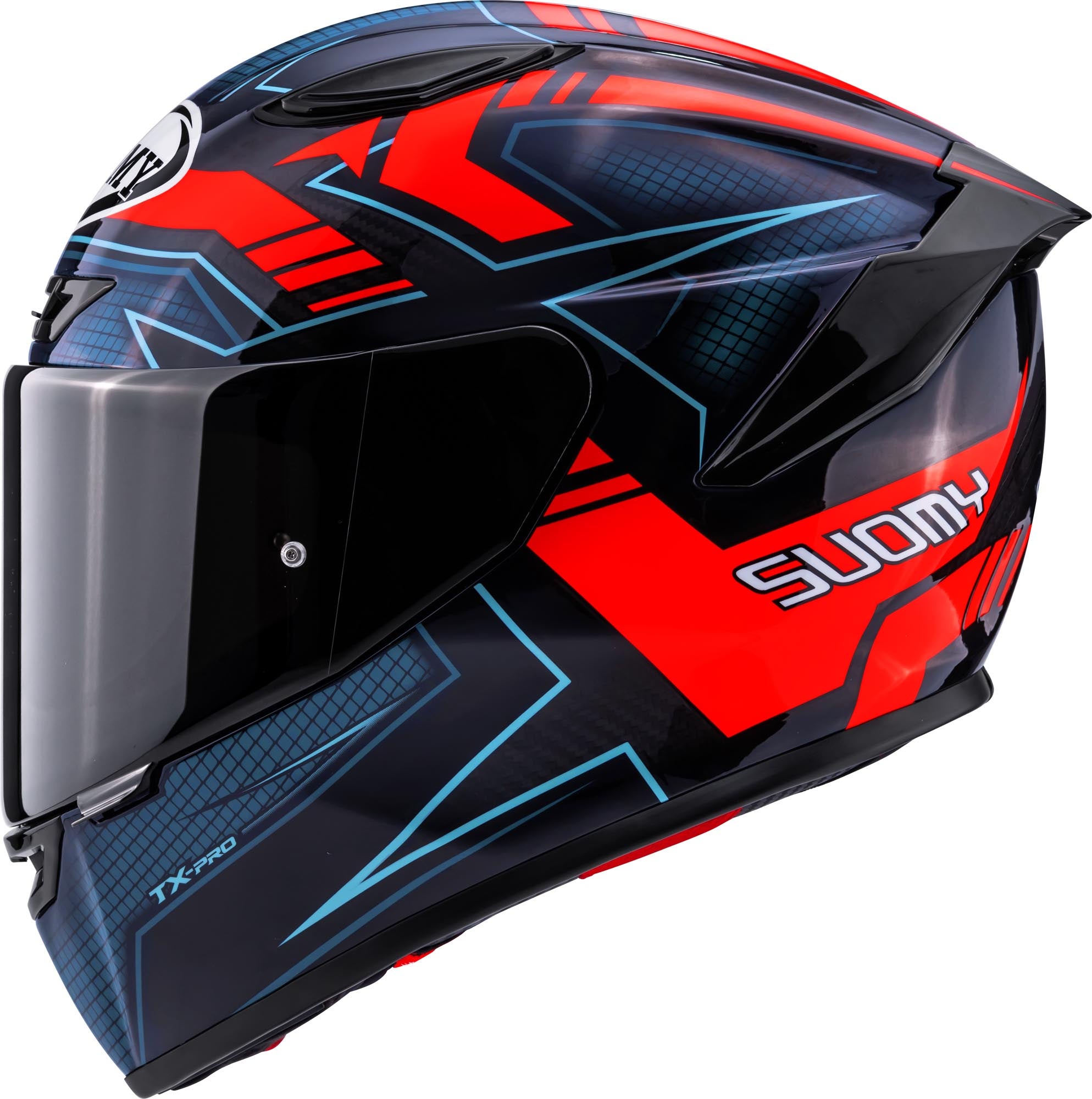 Suomy TX-Pro Flawless Helm dunkelblau/rot XL (61/62) Abbildung 2