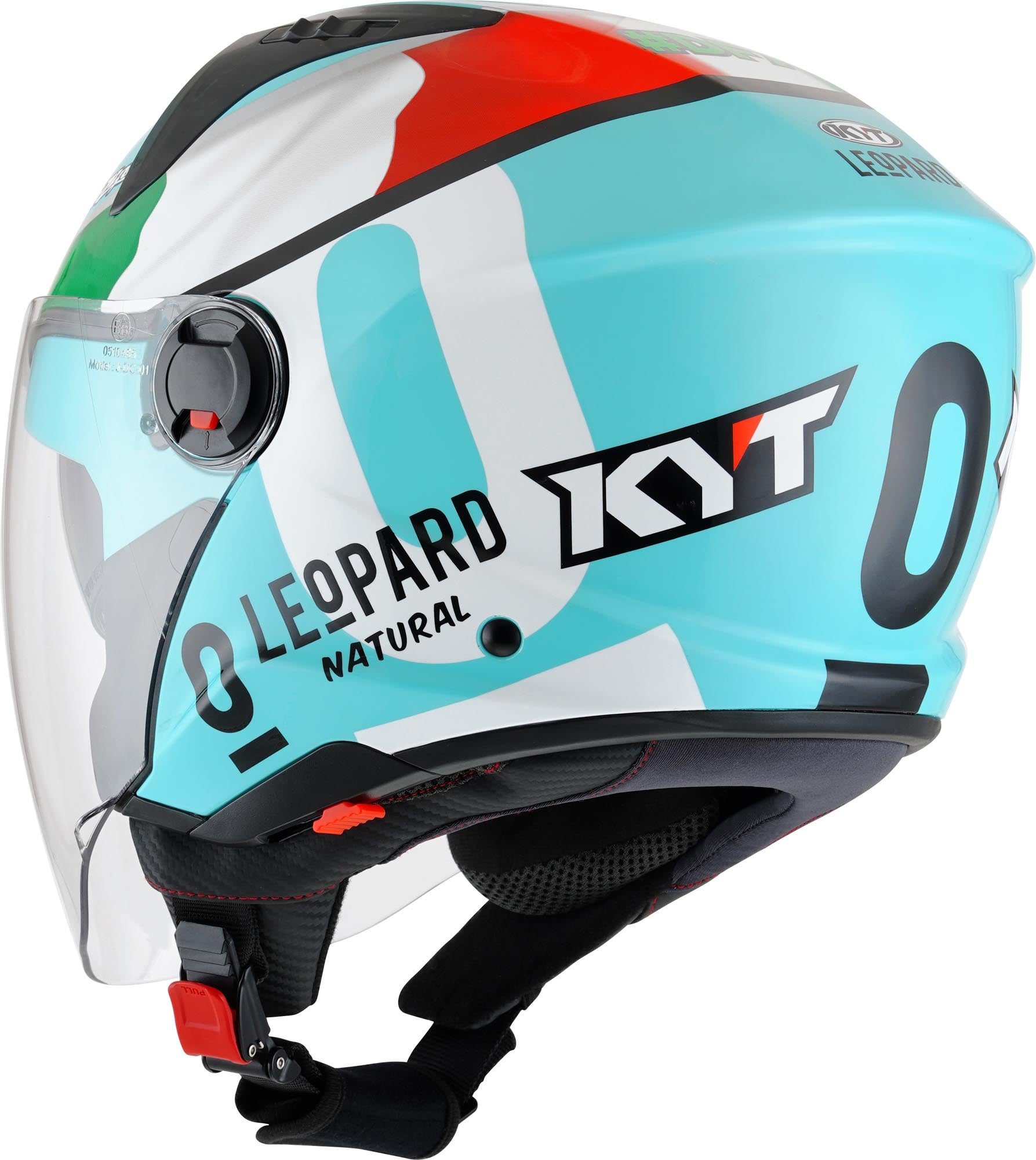 KYT D-City Leopard Replica Jethelm L (59/60) Abbildung 3