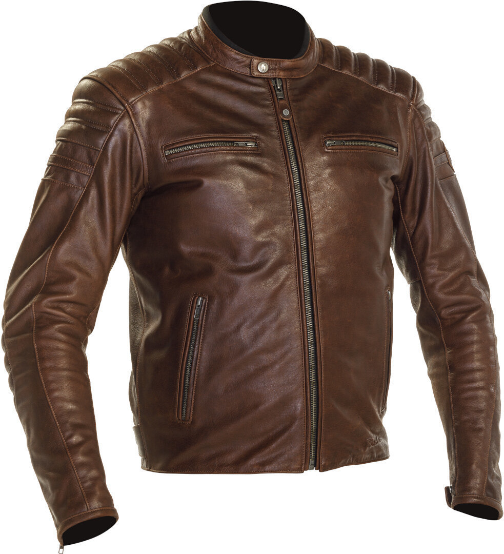 Richa Daytona 2 Motorcycle Leather Jacket brown 62 Figure 1