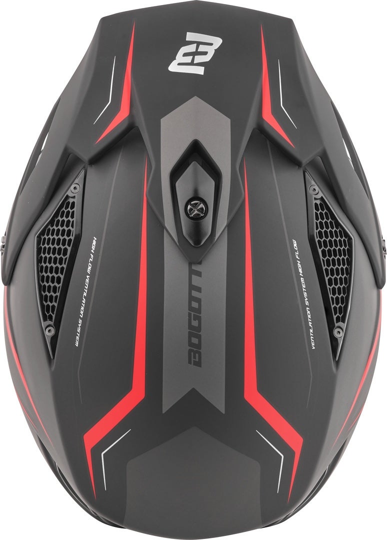 Bogotto Radic WN-ST 22.06 Casco rosso/nero S Figura 7