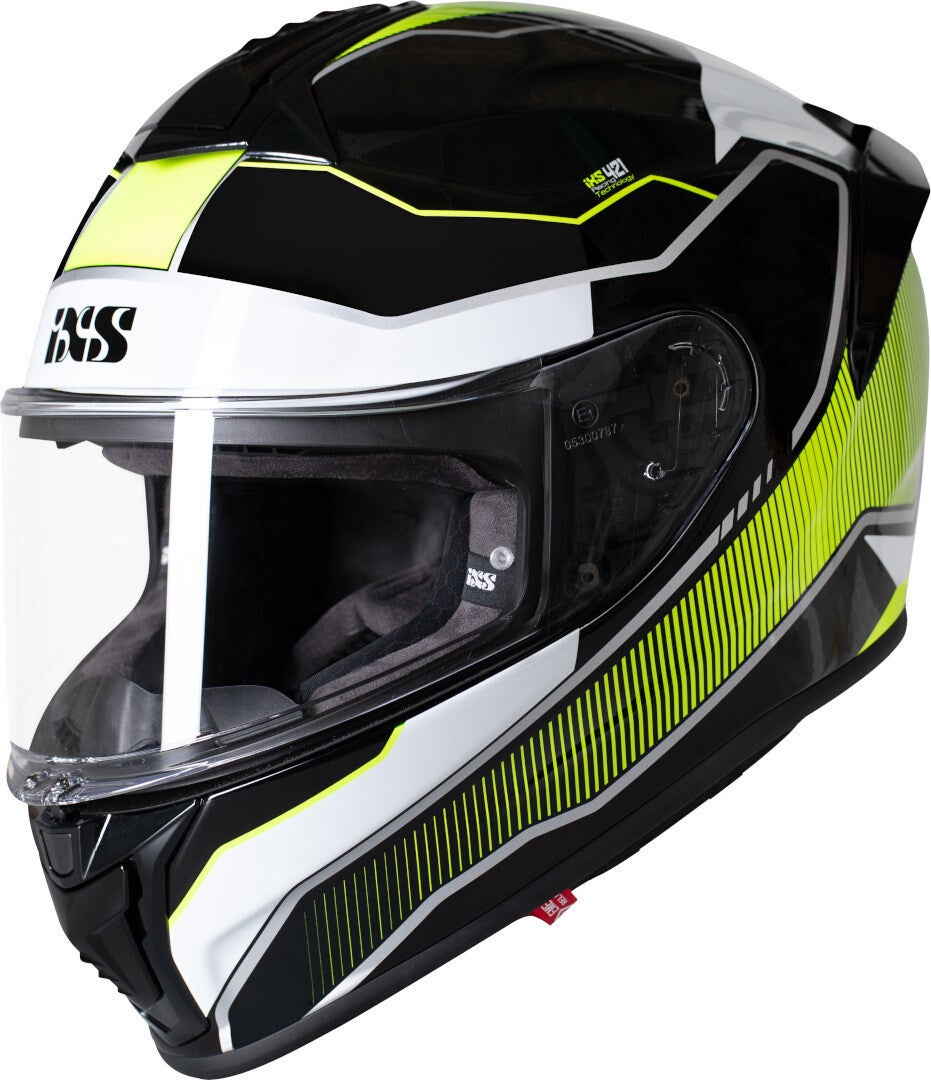 IXS 421 FG 2.1 Casco Negro/Blanco/Amarillo M Figura 1