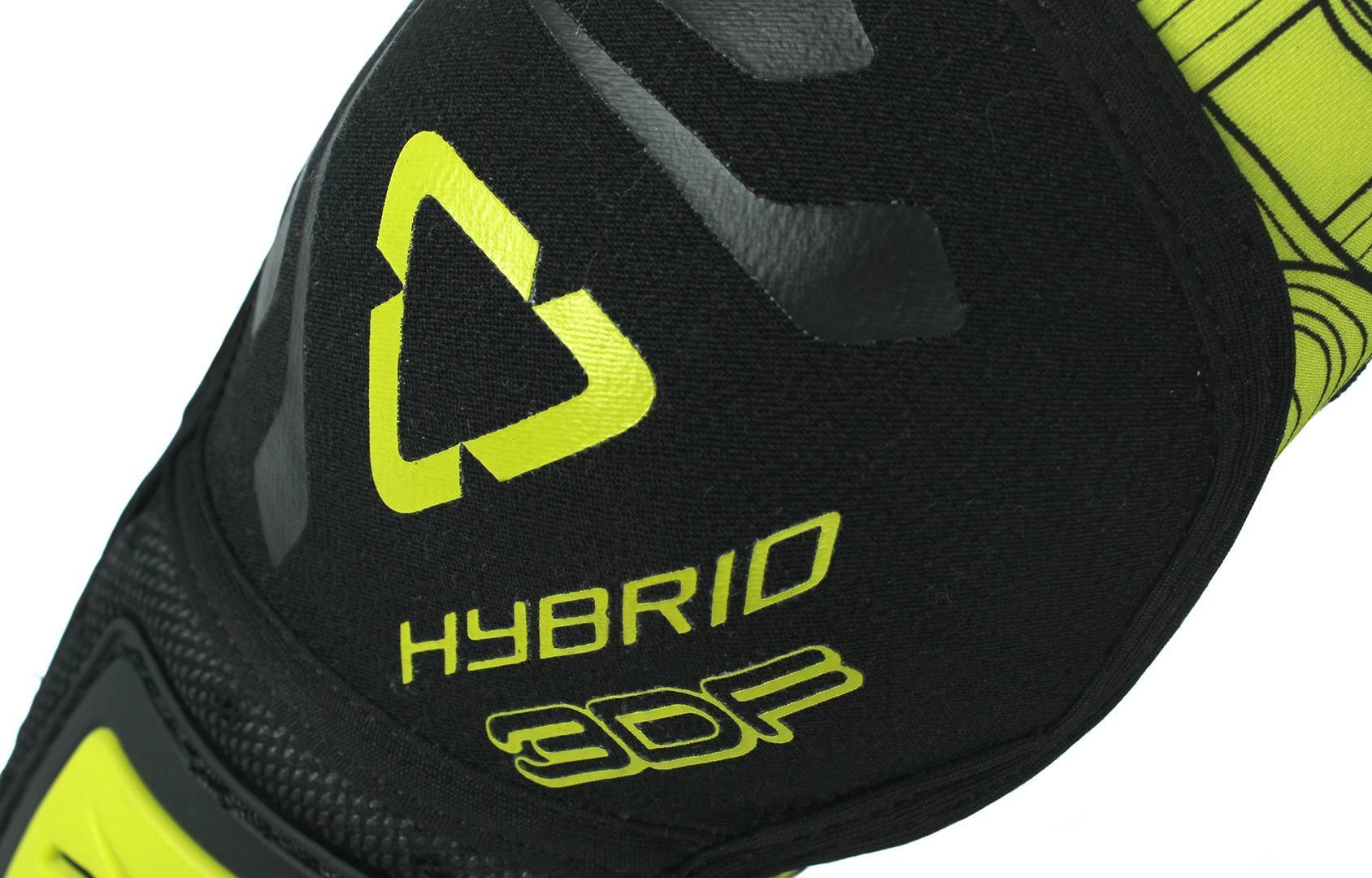 Leatt 3DF Hybrid Protetor de cotovelo preto/branco S/M Figura 5