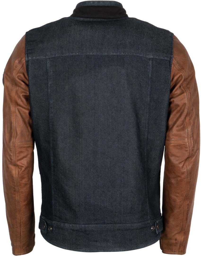 Helstons Winston Motorcycle Leather Jacket brown/blue 3XL Figure 2