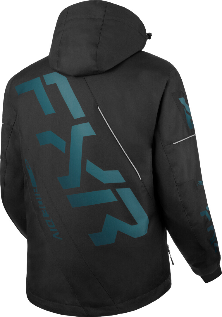 FXR CX 2025 Snowmobile Jacket petrol/black M Figure 2