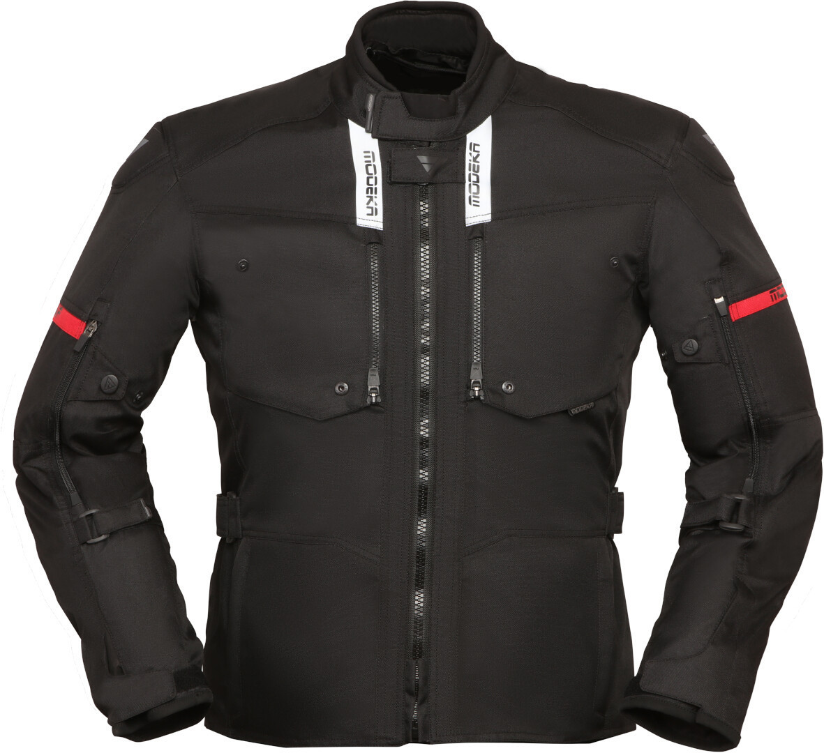 Modeka Raegis Motorrad Textiljacke schwarz 3XL Abbildung 1