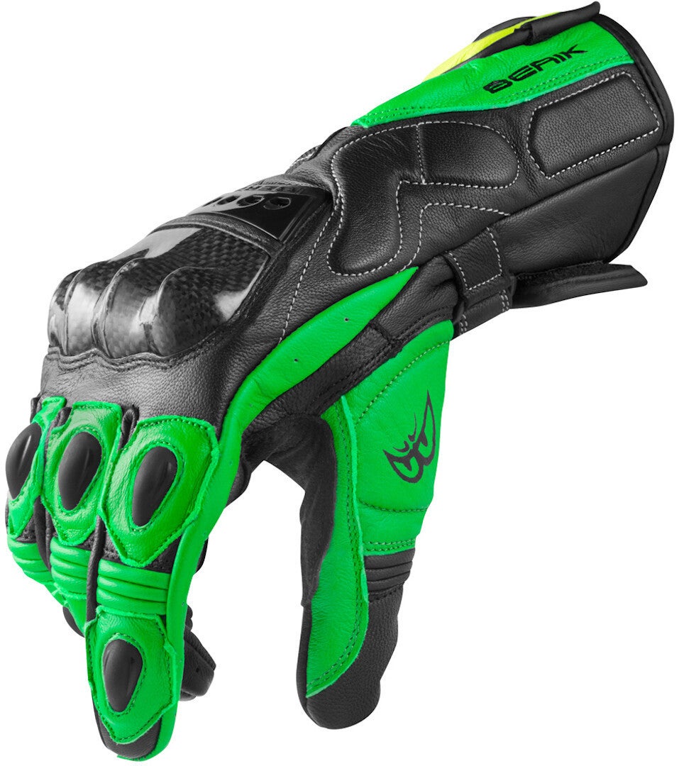 Berik TX-1 Gants de moto noir/vert M Figure 3