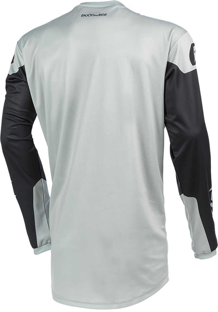 Oneal Element Threat Motocross Jersey grå/sort L Figur 2