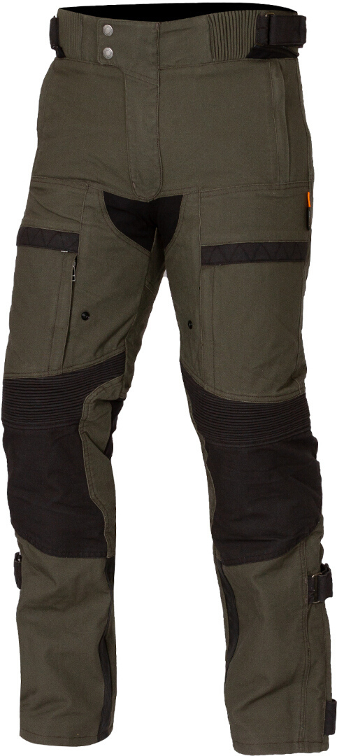 Merlin Mahala Pro D3O Explorer Motorrad Textilhose oliv S Abbildung 1