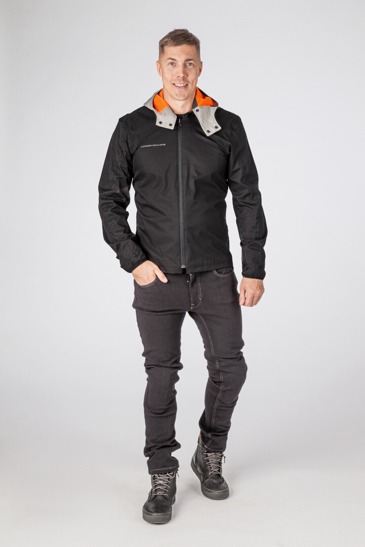 Lindstrands Rexbo Motorcycle Textile Jacket grey/orange 60 Figure 6