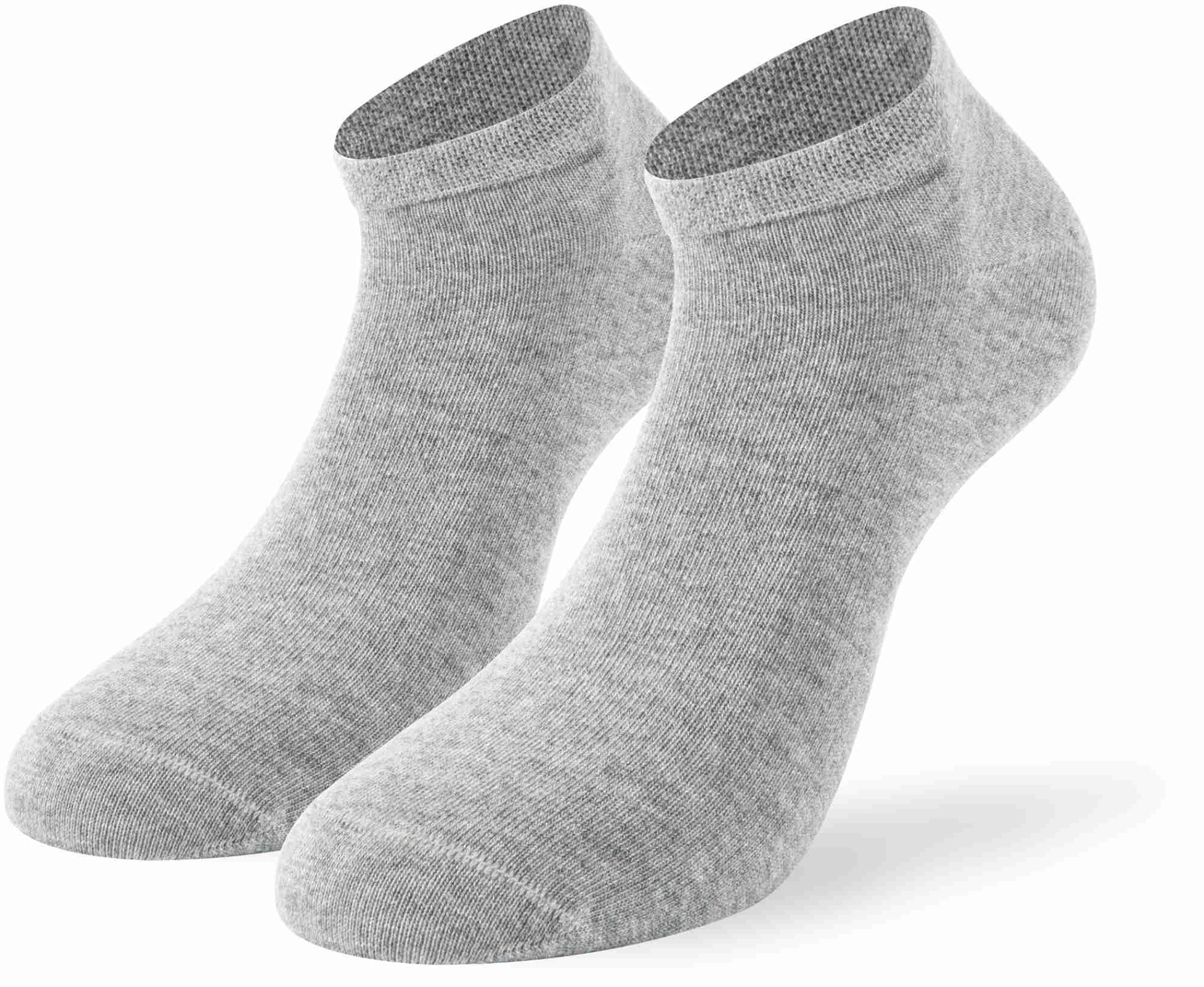 Lenz Soft Touch Sneakers Șosete - Pachet de 2 Gri 43-46 Figura 1