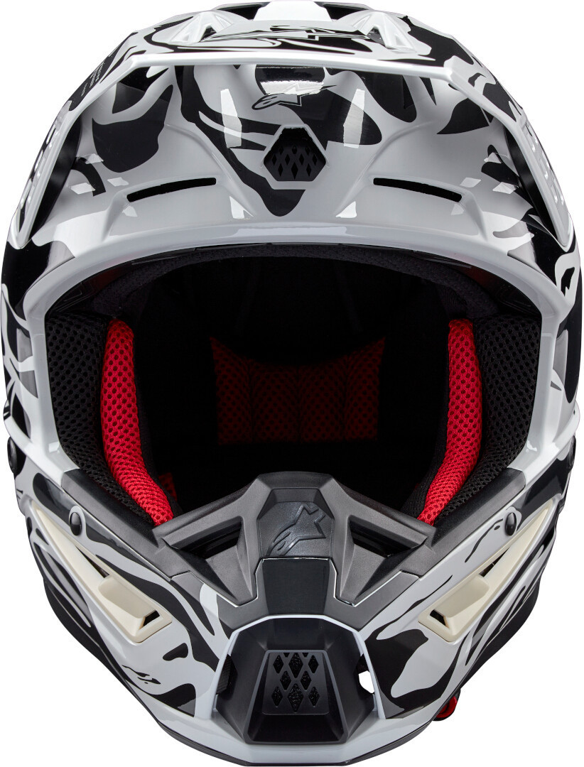 Alpinestars S-M5 Mineral 2024 Cască de motocross Gri deschis XS (53/54) Figura 5