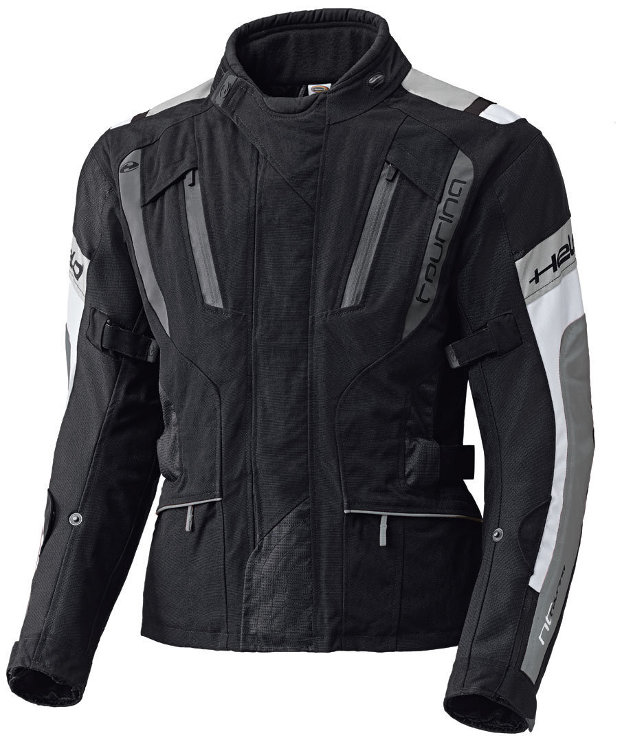 Held 4-Touring waterproof Motorcycle Textile Jacket black/grey M Figure 1