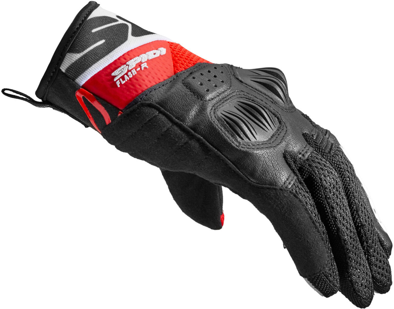 Spidi Flash-R Evo Tex Mănuși pentru motociclete pentru doamne roșu M Figura 2