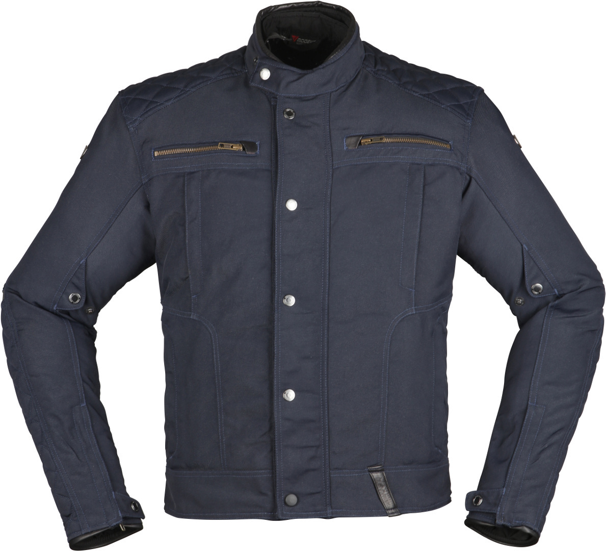 Modeka Thiago Veste textile de moto bleu foncé L Figure 1
