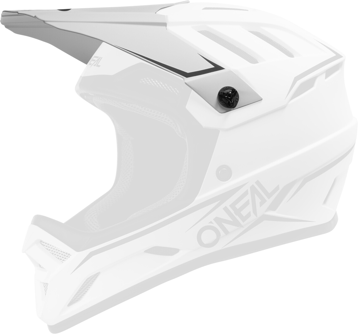Oneal Backflip Solid Vârful Casca alb Figura 1