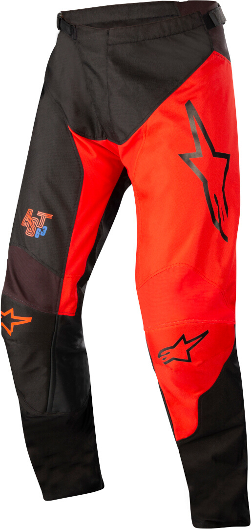 Alpinestars Racer Supermatic Pantaloni de motocross Negru/Roșu 30 Figura 1