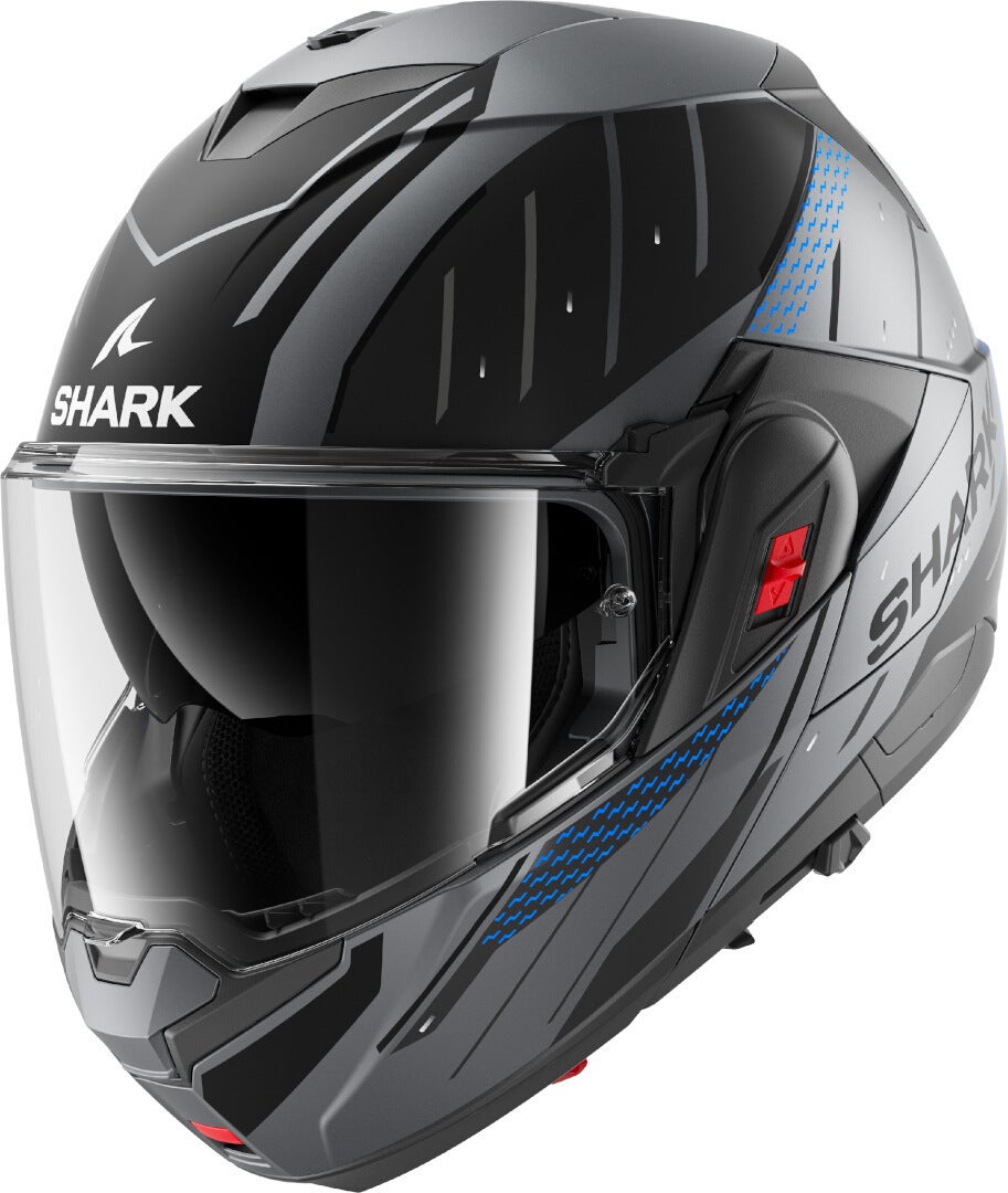 Shark Men's Black/Anthracite/Blue Oxo Rydger Helmet