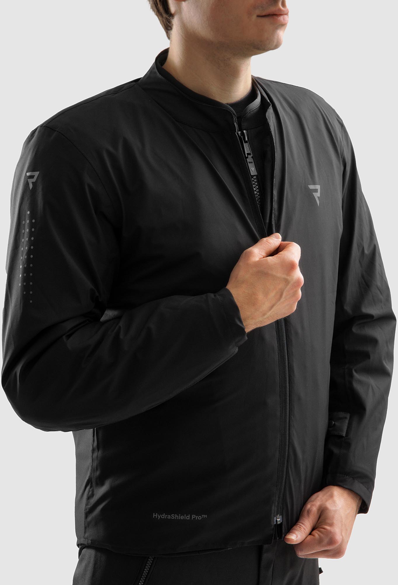 Rebelhorn Hiflow 5 waterproof Motorcycle Textile Jacket black/grey/red S Figure 14