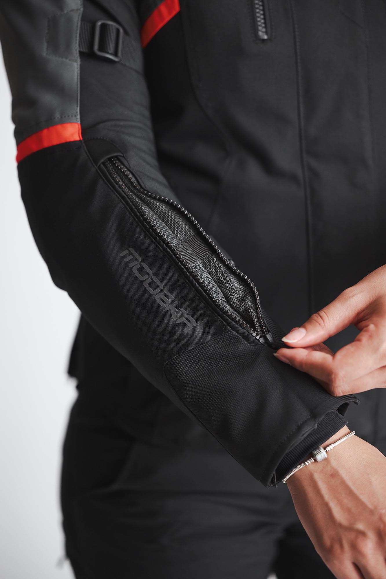 Modeka Striker III Damen Motorrad Textiljacke schwarz 56 Abbildung 4