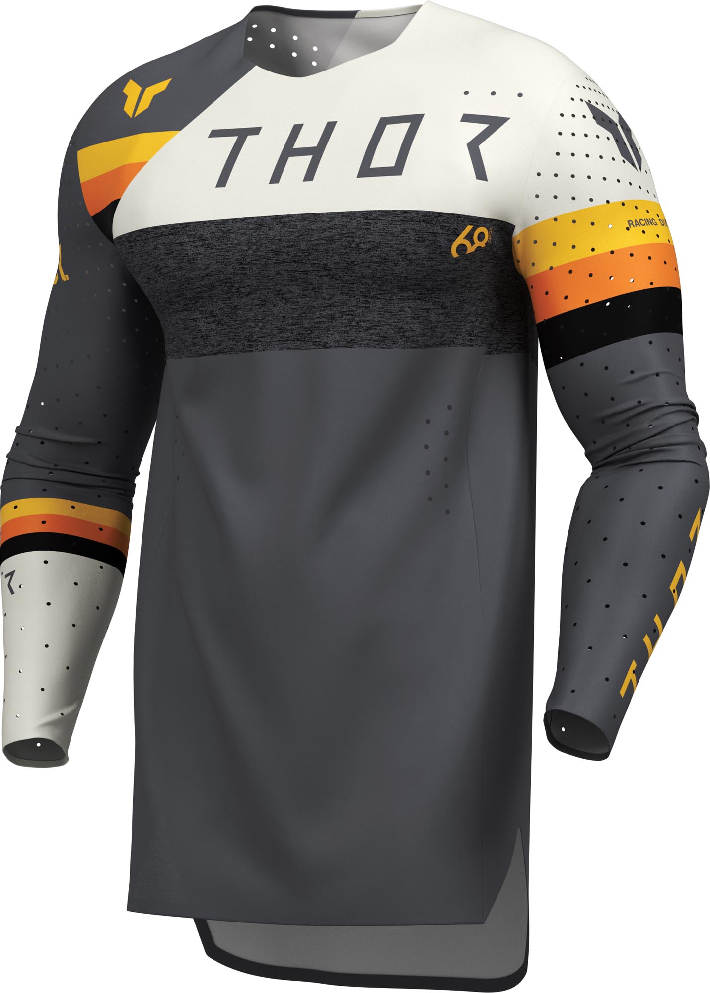 Thor Sportmode League Maglia da motocross grigio 2XL Figura 1