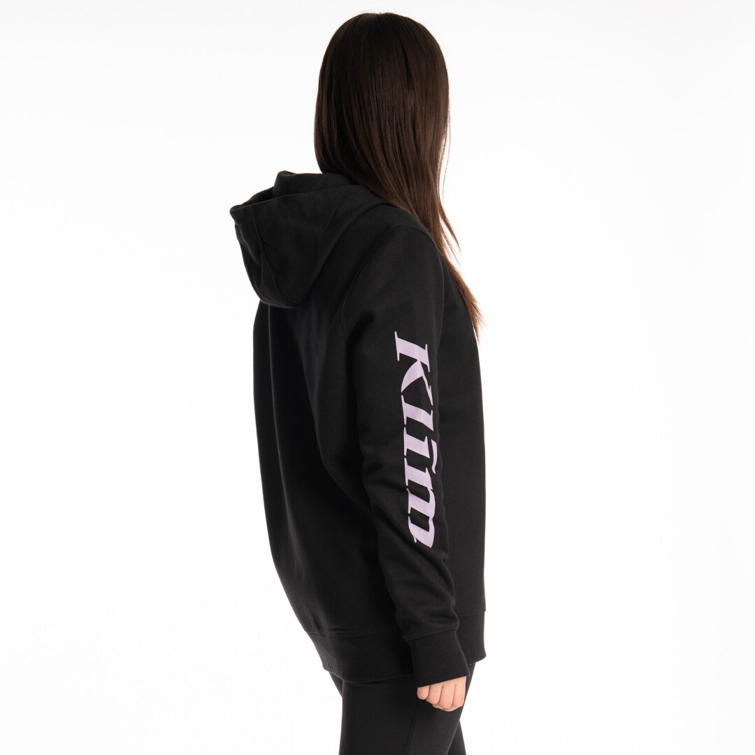 Klim Mariposa Hanorac lung pentru doamne violet/negru XS Figura 4