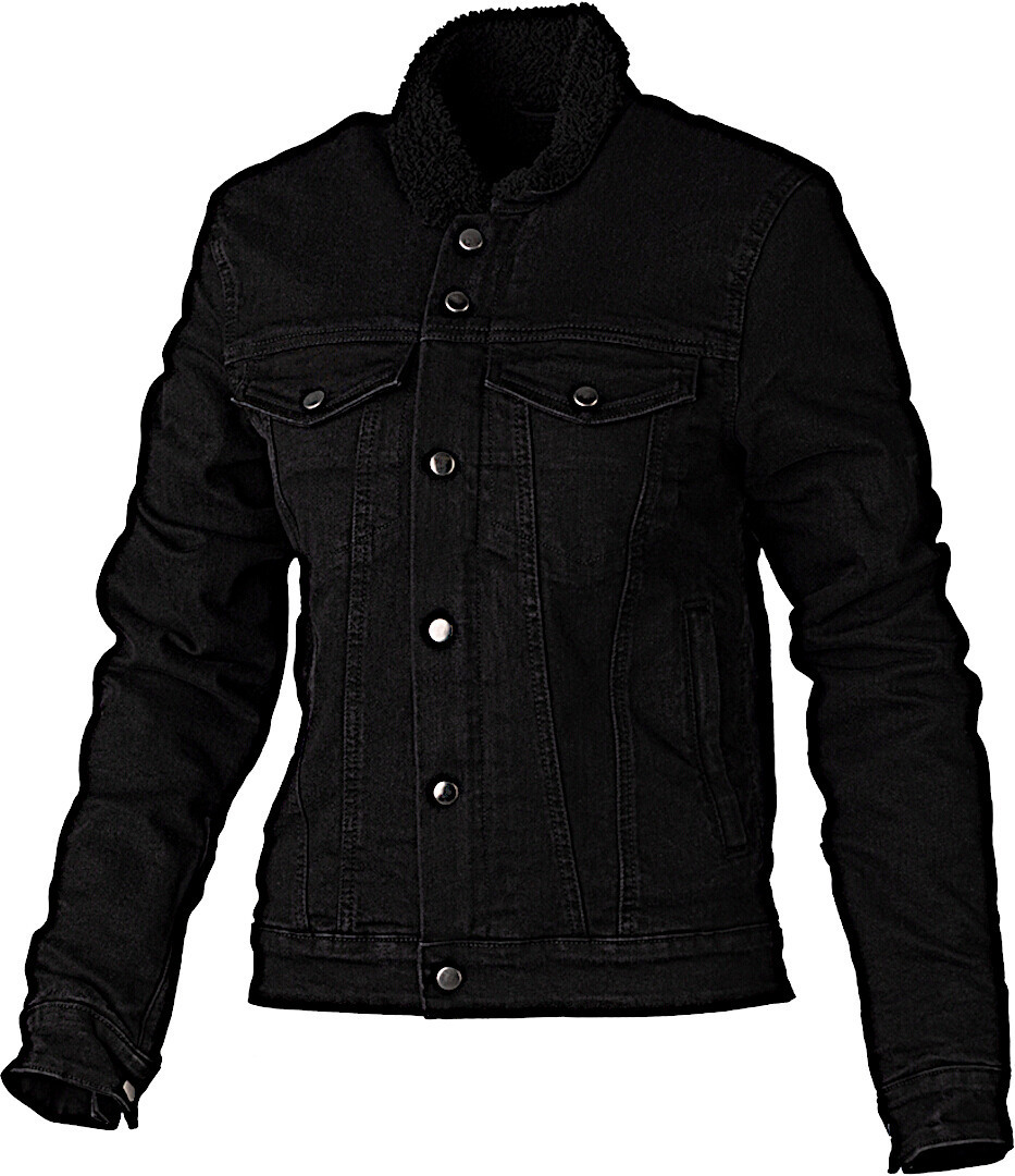 RST Sherpa Denim Veste textile de moto noir S Figure 1