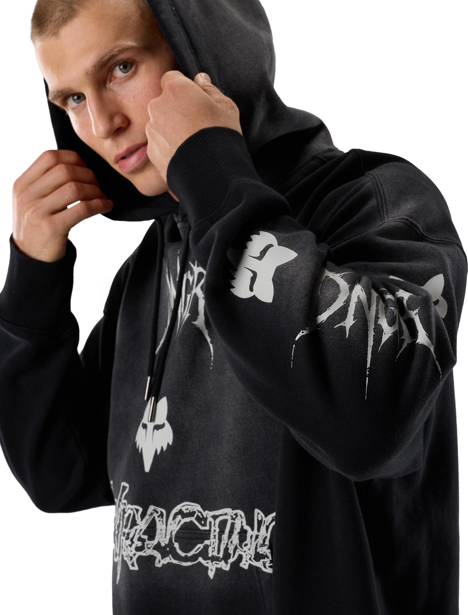 FOX DNGR Heavyweight Fleece Hoodie M Figure 7