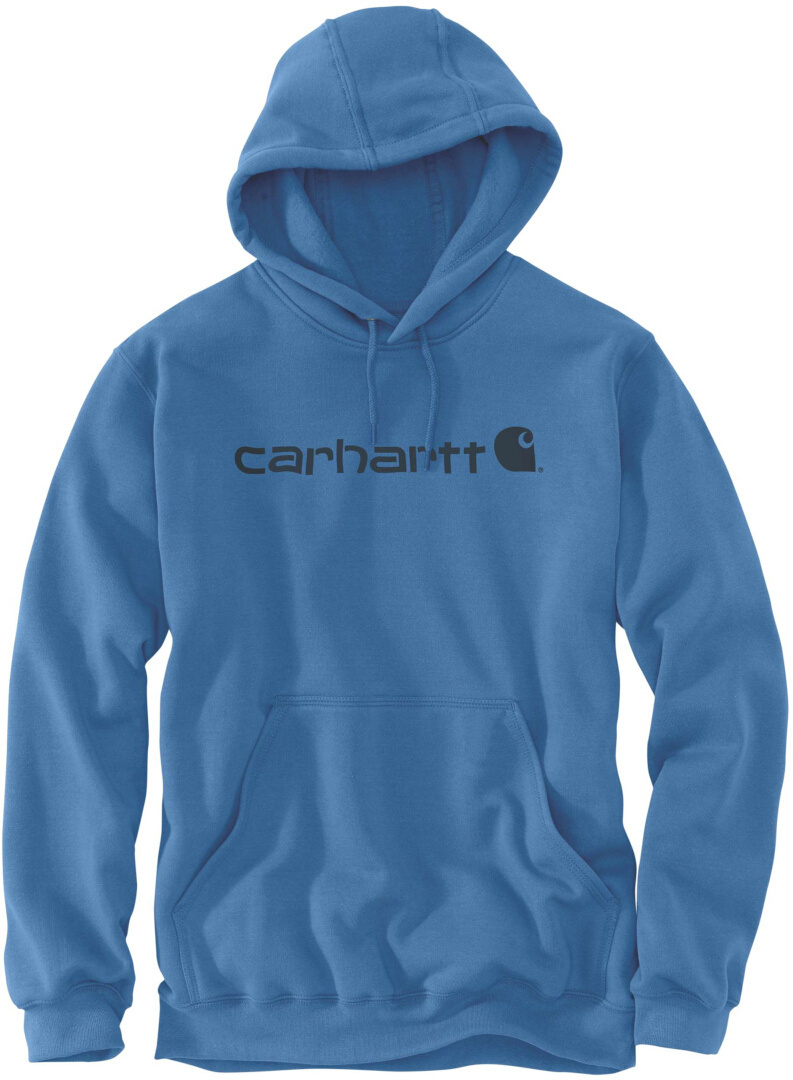 Carhartt Signature Logo Midweight Hanorac Albastru Electric XS Figura 1