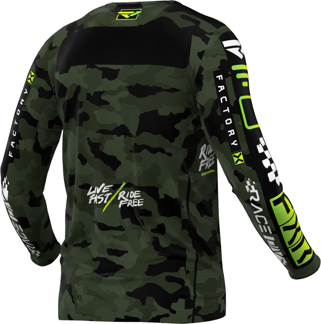 FXR Podium Gladiator 2024 Motocross Jersey camouflage 3XL Abbildung 2