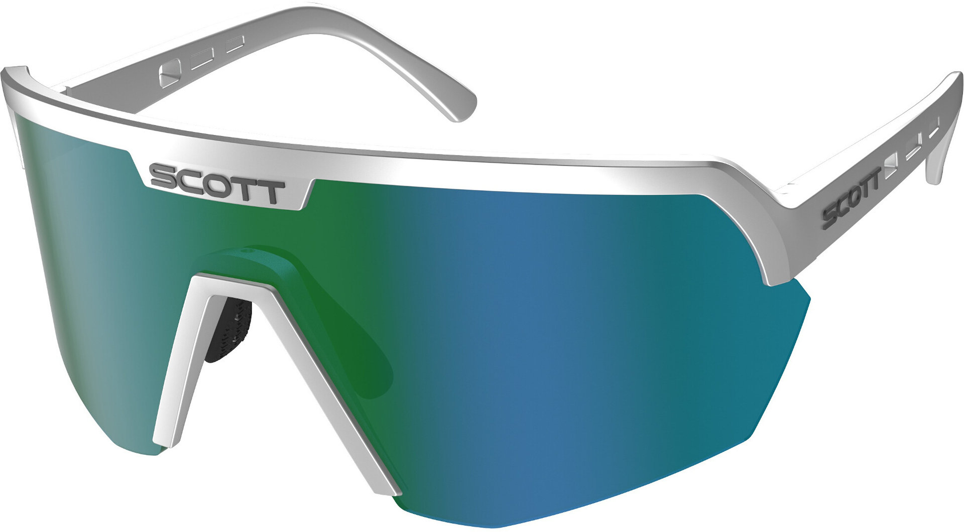 Scott Sport Shield Supersonic Edition Óculos escuros Prata Figura 1