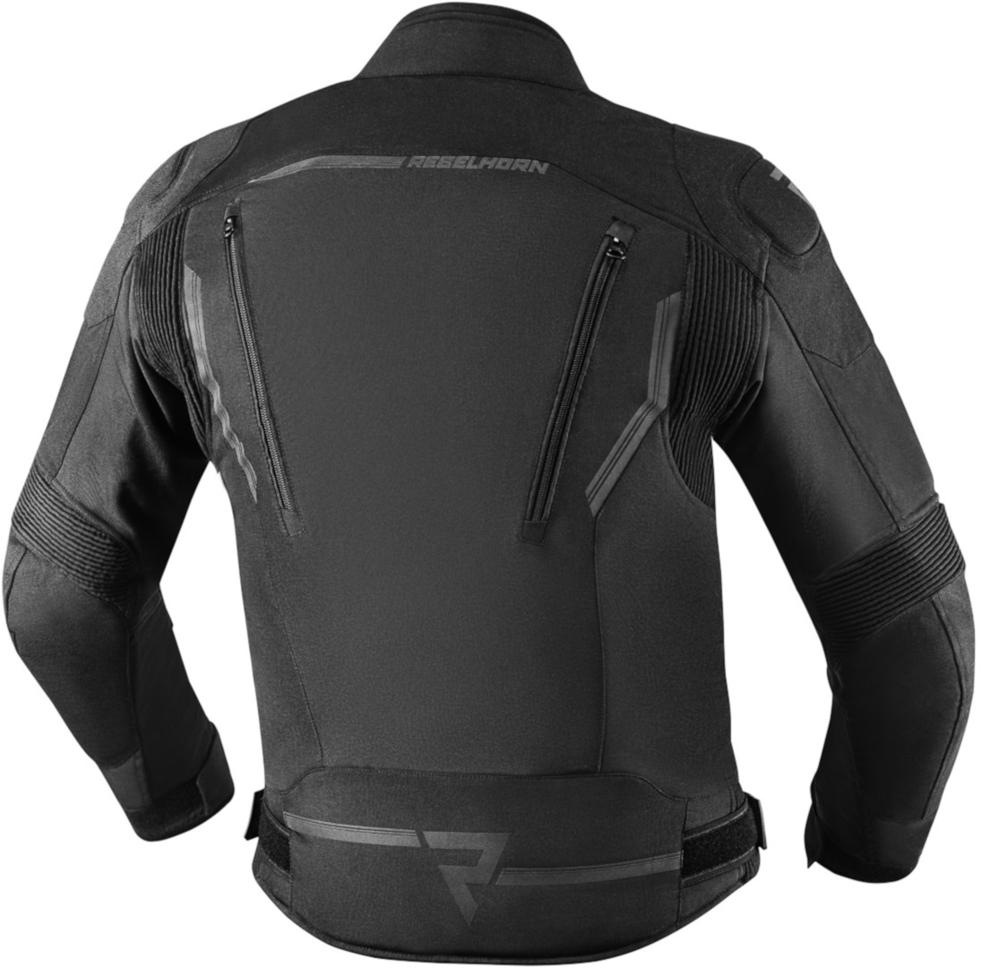 Rebelhorn Borg Motorcycle Textile Jacket black S Figure 2
