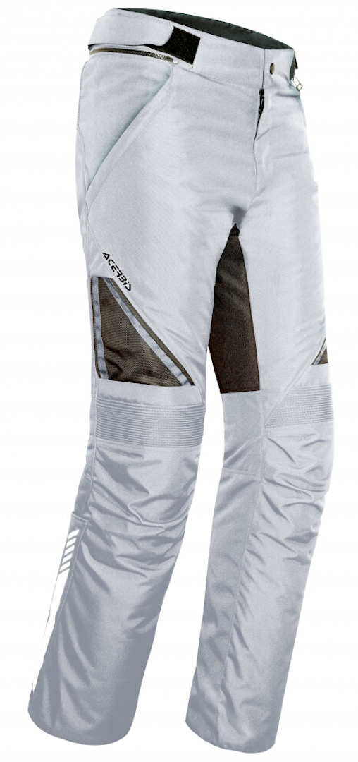 Acerbis X-Tour Motorrad Textilhose hellgrau M Abbildung 3
