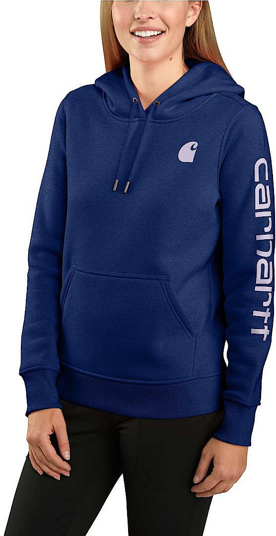Carhartt Clarksburg Logo Ladies Hoodie blue/purple XS Figure 2