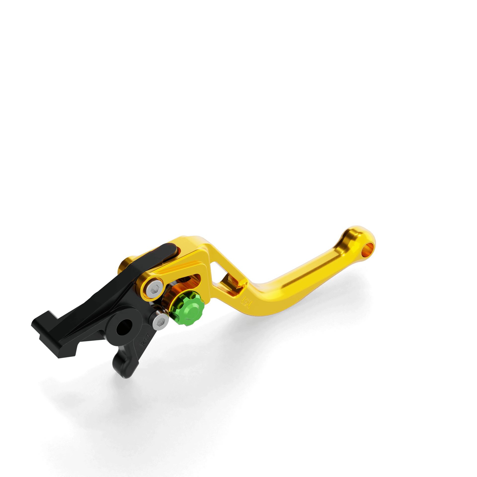 Levier de frein LSL BOW R32, court Or Vert Figure 2