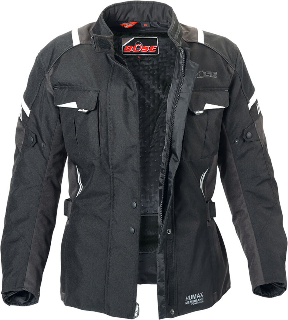 Büse Breno Pro Damen Motorrad Textiljacke schwarz/anthrazit 46 Abbildung 2
