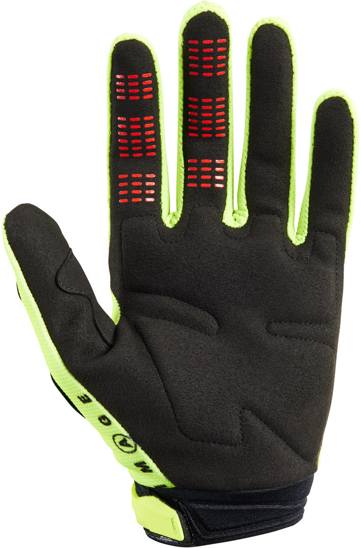 FOX 180 Kozmik Motocross Handskar gul L Figur 4