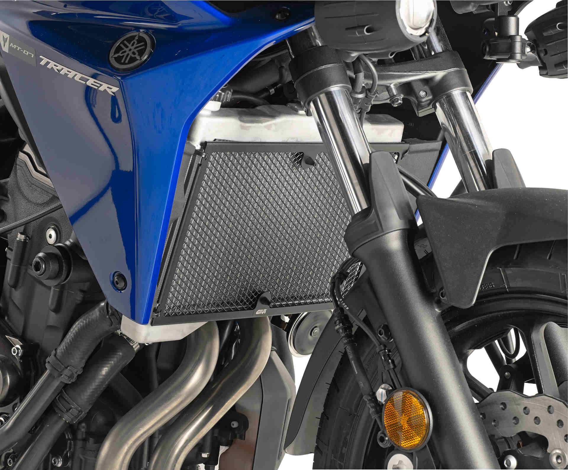 GIVI Schutz für Wasser- und Ölradiatoren aus Edelstahl schwarz für verschiedene Yamaha Modelle (s. unten) Figur 1