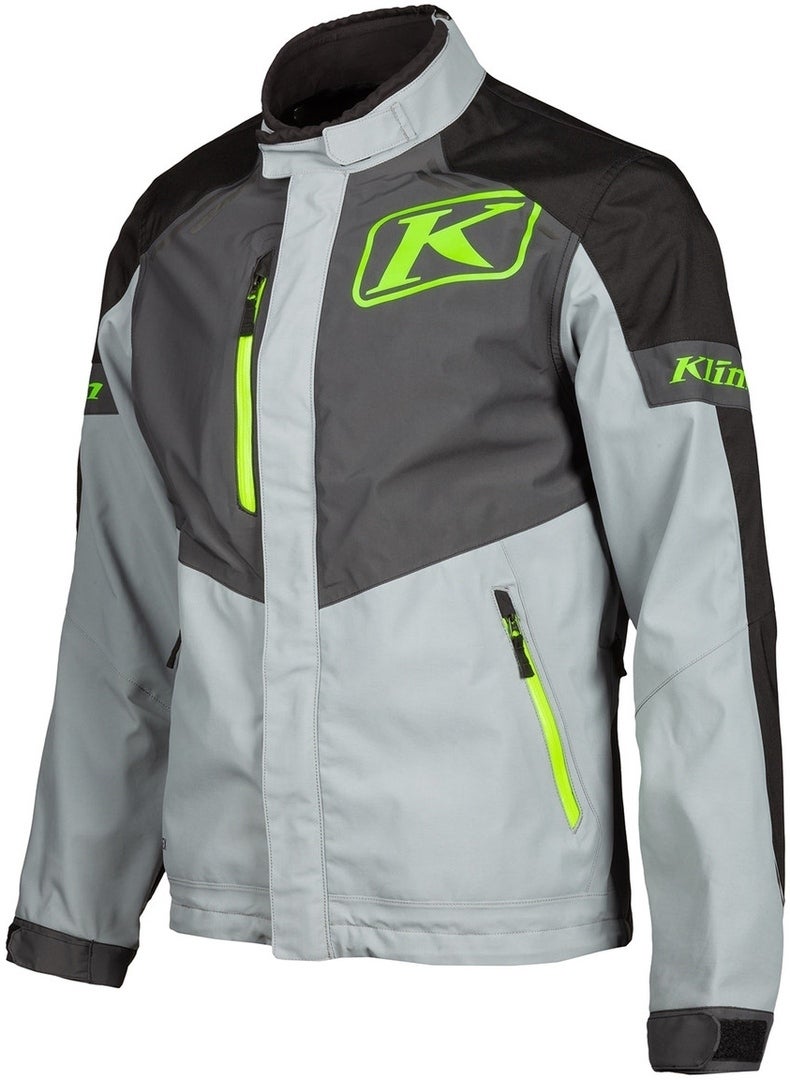 Klim Traverse Gore-Tex Revestimento têxtil da motocicleta cinza/verde M Figura 1