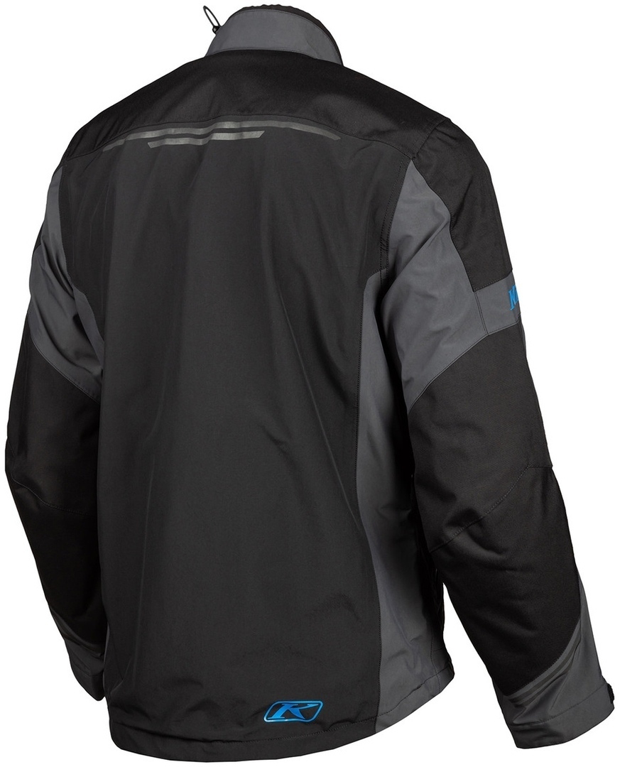 Klim Traverse Gore-Tex Motorcykel textil jacka svart/grå/blått L Figur 2
